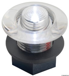 Przezroczysta lampka nocna z poliwęglanu z białą diodą LED